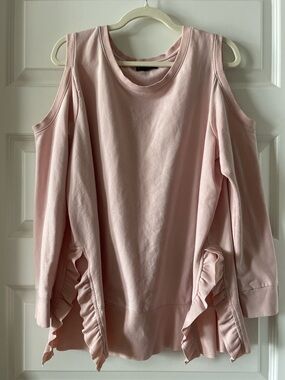 Lane Bryant Cold-Shoulder Blouse